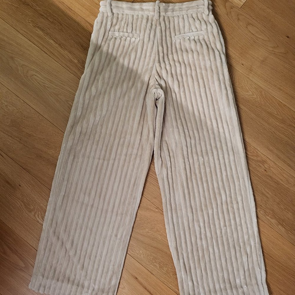 Recto straight leg corduroy pants